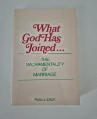 Religie Peter J Elliott The Sacramentality of marriage Limba engleza