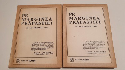 PE MARGINEA PRAPASTIEI - 21-23 IANUARIE 1941 (2 VOL.) foto