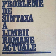 PROBLEME DE SINTAXA A LIMBII ROMANE ACTUALE-ION DIACONESCU