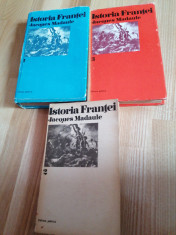 Istoria Fran?ei, 3 volume, autor J.Madaule foto