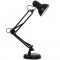 Lampa Birou, Teox, Manichiura, 60 w, Picior si Prindere Masa, Neagra