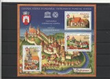 ROMANIA 2009 LP 1838 b - SIGHISOARA BLOC MNH NESTAMPILAT