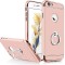 Husa Apple iPhone 8 Plus, Elegance Luxury 3in1 Ring Rose-Gold