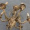 Spectaculos candelabru in stil francez din bronz masiv de dimensiuni mari