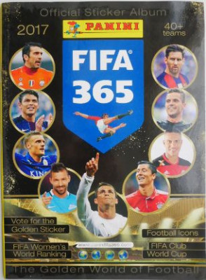 Album Panini 2017. Fifa 365 (fara abtibilduri) foto