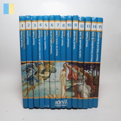 Biblioteca de arta - Marile muzee ale lumii (14 volume din 15) foto
