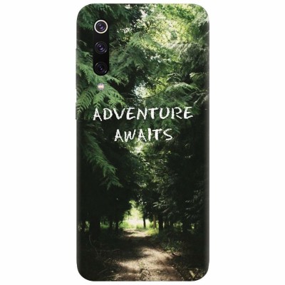 Husa silicon pentru Xiaomi Mi 9, Adventure Awaits Forest foto