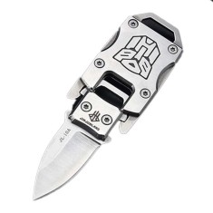 Briceag Mini, Tip Breloc , Catarama, Argintie, 92x28x7 mm