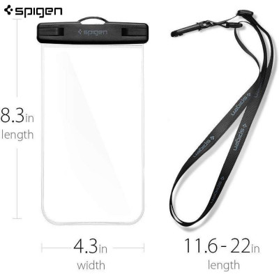 Husa subacvatica waterproof universala Spigen A600 foto