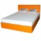 Set Saltea cu spuma, Hydra Comfort Flex 180x200x16cm, fermitate mediu spre tare, hipoalergenica, husa detasabila, Saltsib plus 2 perne ortopedice, mem