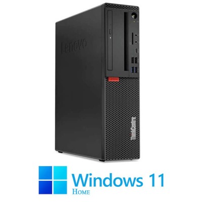 Calculatoare Lenovo M720s SFF, Hexa Core i7-8700, 16GB, 512GB SSD, Win 11 Home foto