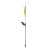 Lampa Solara Gradina eMazing Spic Grau 80cm, LED, IP65, Decorativa, Autonomie 10h, Senzor Lumina, Inox/ABS