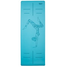 SALTEA YOGA Iggy, material PU, dimensiune 1830 x 680 x 4 mm, blue &quot;IGMT-YOGA-BL&quot;