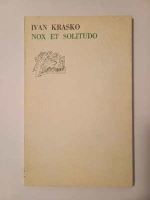 Ivan Krasko - Nox et solitudo (Univers, 1973) foto