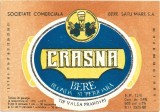 NI476 Etichetă bere blondă superioară Crasna, Societatea comercială Bere Satu Mare SA, &icirc;nceputul anilor 1990