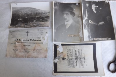 Fotografii cu Liviu Rebreanu si familia.6 bucati. foto