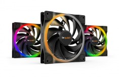 Set 3 ventilatoare be quiet! &quot;LIGHT WINGS&quot;140mm 2200 rpm, Rifle bearing, 4-pin PWM, ARGB LED, &quot;BL079&quot; (timbru verde 0.54 lei)