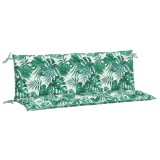 Cumpara ieftin Perna banca de gradina 2 buc., model frunze, 150x50x7cm, textil