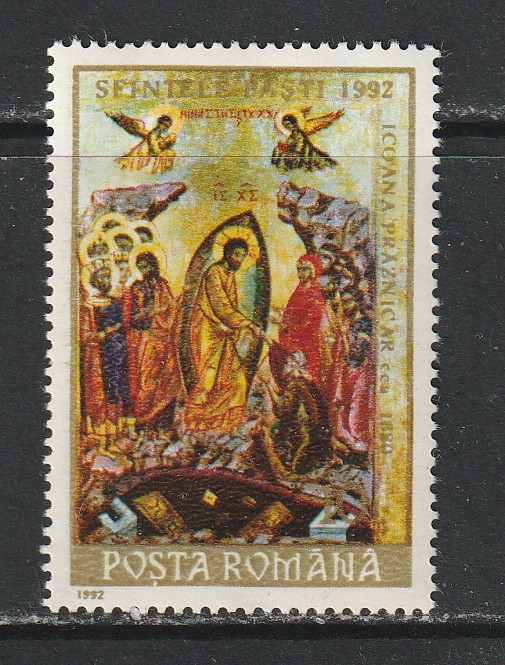 Romania 1992 - #1284 Sfintele Pasti 1v MNH