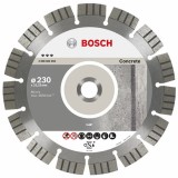Bosch Best for Concrete - Disc diamantat de taiere segmentat 230x22.2x2.4 mm taiere uscata