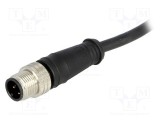 Conector M12 mufă PIN 4 tată A-DeviceNet / CANopen 2m MOLEX