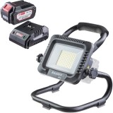 Raider RDP-SWL20 + RDP-R20 - Lampa + Set 1 acumulator si incarcator Li-Ion 20 V 4 Ah