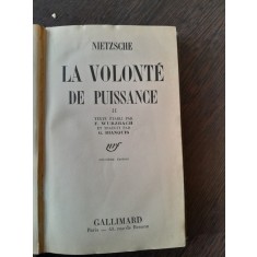La volonte de puissance - Nietzsche vol.II