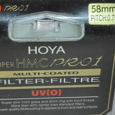 FILTRE FOTO HOYA SUPER HMC PRO 1 – 58 MM. – SIGILATE in stoc 2 bucati – sigilate