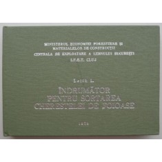 Indrumator pentru sortarea cherestelei de foioase &ndash; Lelik L.