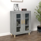VidaXL Dulap, gri sonoma, 69,5x34x90 cm, lemn compozit