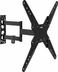 Suport TV de perete ECG LD 174201, 17- 42 (43 - 106 cm), rotire 90&deg; si inclinare 2&deg;-15&deg;, 25 kg, VESA