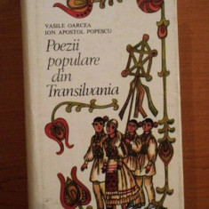 Poezii populare din Transilvania / Vasile Oarcea, Ion Apostol Popescu
