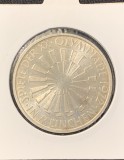 Moneda 10 mărci 1972 F RFG argint olimpiadă Munchen