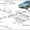 Scut metalic motor Fiat Punto (188) fabricat in perioada 1999 - 2009 APS-07,042