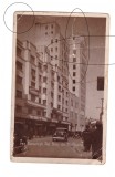 CP Bucuresti - Palatul Soc. de Telefoane, circulata 1936, animata, uzata