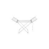 Uscator de rufe electric Zilan, suprafata 12 m, inaltime ajustabila, aluminiu inoxidabil, pliabil, 230W