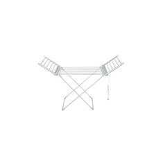 Uscator de rufe electric Zilan, suprafata 12 m, inaltime ajustabila, aluminiu inoxidabil, pliabil, 230W