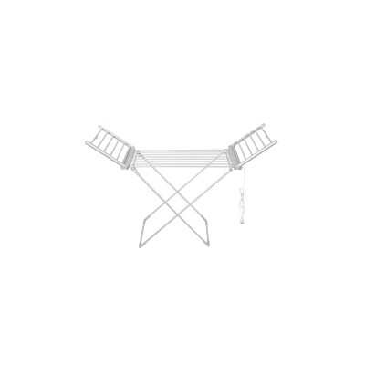 Uscator de rufe electric Zilan, suprafata 12 m, inaltime ajustabila, aluminiu inoxidabil, pliabil, 230W foto