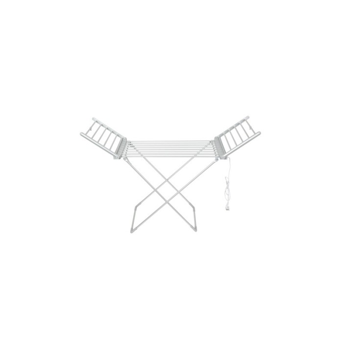 Uscator de rufe electric Zilan, suprafata 12 m, inaltime ajustabila, aluminiu inoxidabil, pliabil, 230W