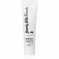 Beverly Hills Formula Perfect White Black Pasta de dinti albire cu cărbune activ pentru o respirație proaspătă aroma Fresh Mint 100 ml