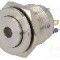 Intrerupator anti-vandalism, OFF-(ON), &Oslash;16mm, ONPOW, GQ16PH-10D/J/Y/12V/S