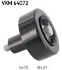 SKF VKM 64072 Rola ghidare/conducere, curea transmisie
