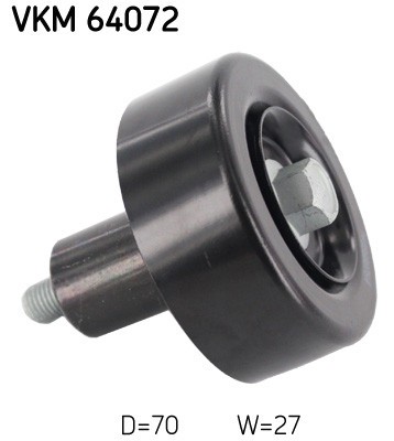 SKF VKM 64072 Rola ghidare/conducere, curea transmisie foto
