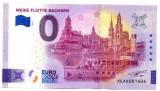 GERMANIA 2024 0 EURO SOUVENIR, Weisse Flotte Sachsen, Vapoare, UNC