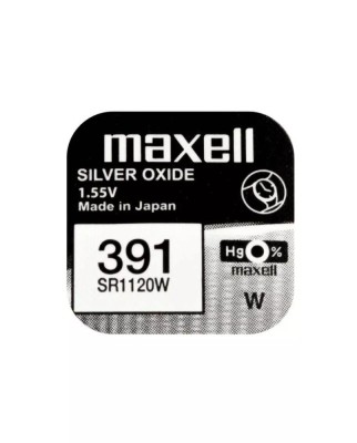 Baterie ceas Maxell SR1120W V391 AG8 1.55V oxid de argint 1buc foto