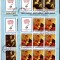 Burundi 1968 Painting Letter writing week x 8 + tab Mi.440A-443A used V.010