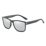 Ochelari de soare dreptunghiulari Techsuit, gri, PE522-C1