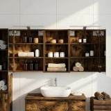 vidaXL Set dulap baie cu raft 3 pcs 140 x 14,5 x 70 cm Lemn compozit 3403788