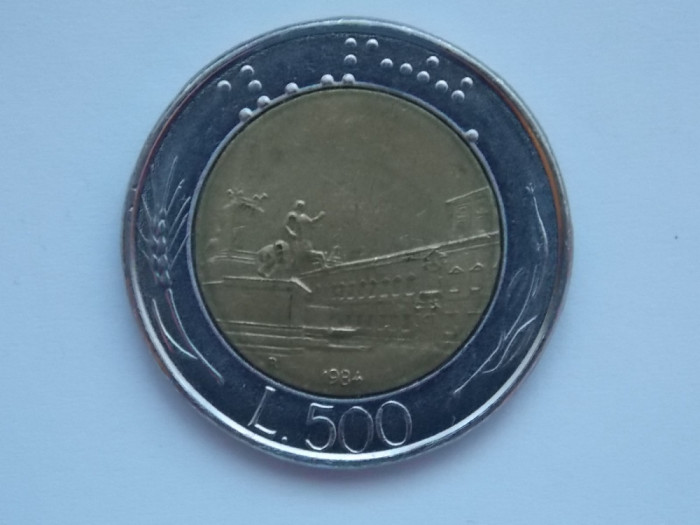 500 LIRE 1984 ITALIA