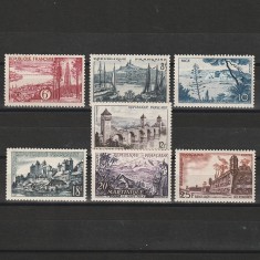 Vederi (Peisaje) Sc. 774-780 (Scott) Franta 1955